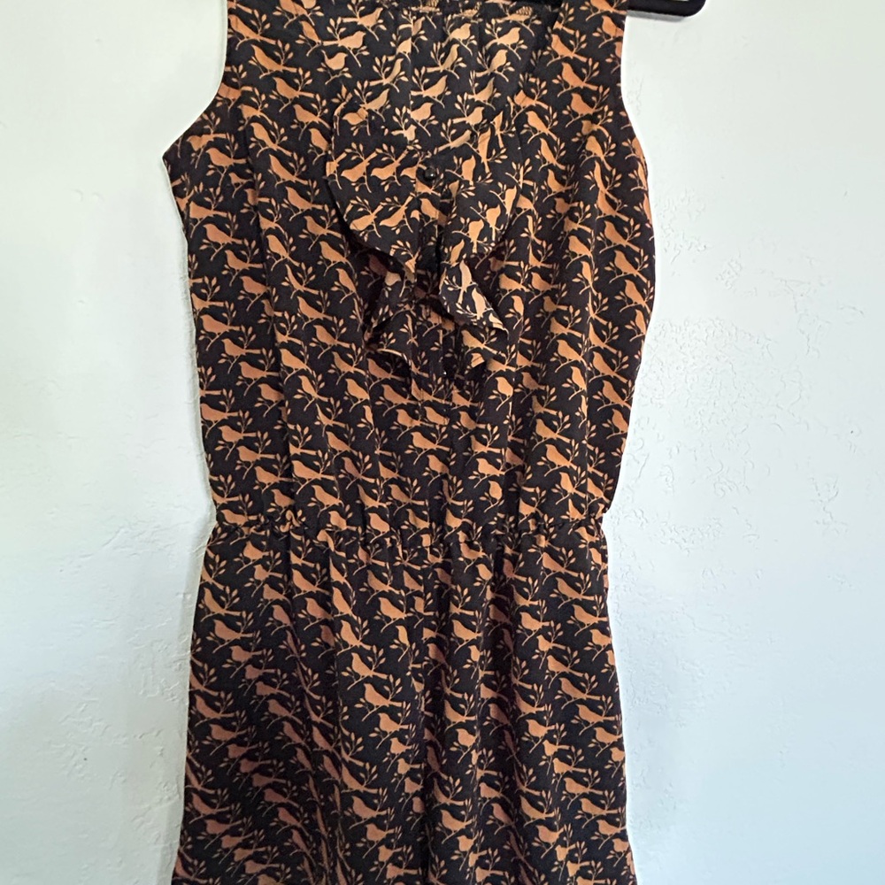 Forever 21 Brown and Black Cowl Neck Jumpsuit
